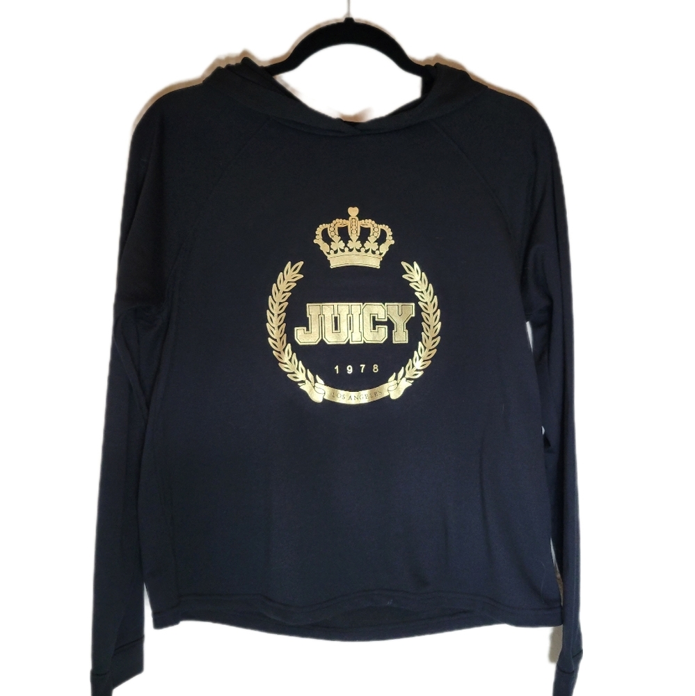 Juicy Large Black Hoody